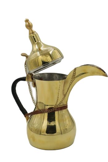 ANTEPSEPETİ Sarı Bakır Mırra Cezve 25 CM