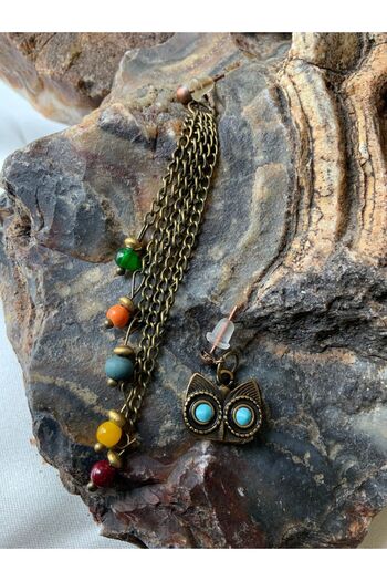 azra takı tasarım Handmade Cast, Dangle Cat Figure, Chain Women's Earrings