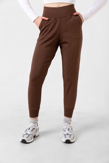 Domoda Khaki Crown, Two Crosses, Round-Up High Waist Utility Jogger Skirt Underwear