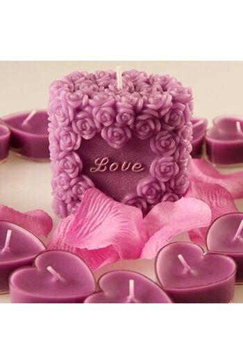 Zubida Love Silikon Mum Kalıbı