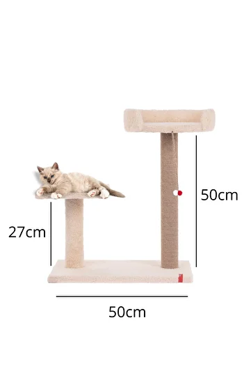 PUGALO Cat Scratch Cream Sponge Edge Hoppala