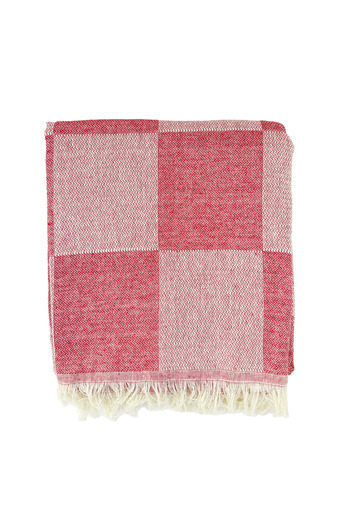 sethome collection 70X155 cm Plaid Checkerboard Patterned Loincloth Beach Towel Set of 2 (Couple Set)