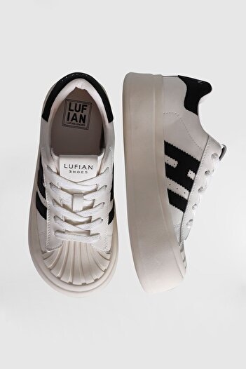 Lufian Women's Sneakers - Casual Comfortable Fit, White Shoes