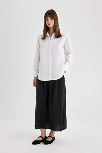 DeFacto A-line Modal Maxi Skirt C3991AX24SM