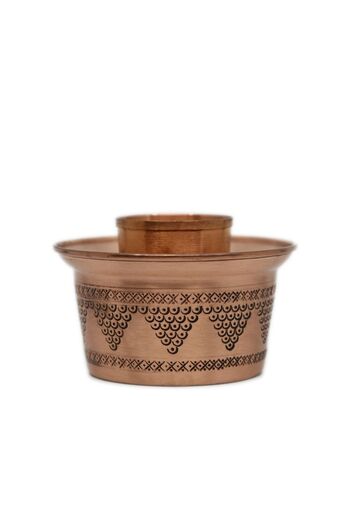 ANTEPSEPETİ Copper Carved Ehli Keyf - Glass Cooler Ehlikeyf
