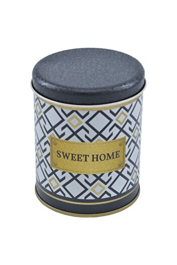 EVLE Ef079-x7 Turkish White Black Patterned Spice Shaker 0.6 Lt
