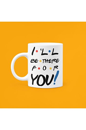 UUR STORE Friends Printed Porcelain Mug