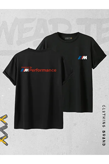 WEARTEX BMW Design Printed Oversize T-shirt