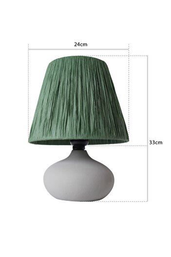 Hmydesign Green Ceramic Lampshade - Chemin Handmade
