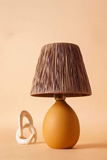 Hmydesign Rond Handmade Ceramic Lampshade Cream-Orange