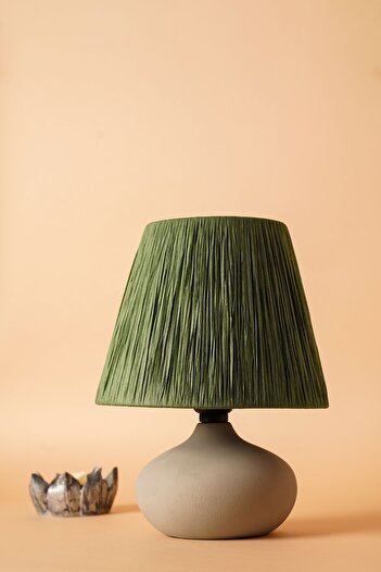 Hmydesign Green Ceramic Lampshade - Chemin Handmade