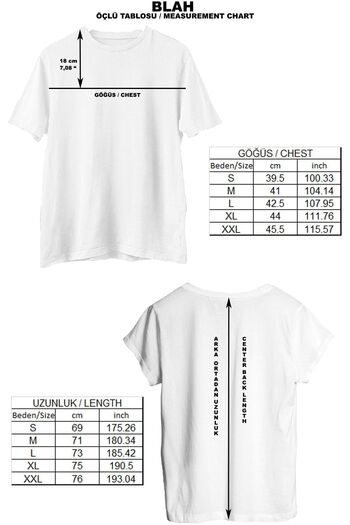 Blah Λευκό, ανδρικό μπλουζάκι με στάμπα Amsterdam Silhouette Crew Neck