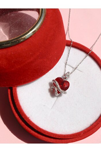 Reorah Collection Dangerous Heart Kolye 925 Gümüş-gümüş Kaplama
