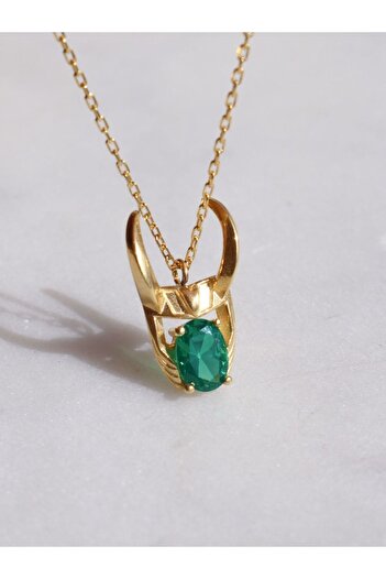 Reorah Collection Loki Kolye 925 Gümüş-altın Kaplama