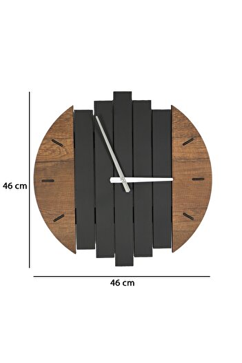 HobiMax Decorative, Large Size, Luxury Wooden Wall Clock