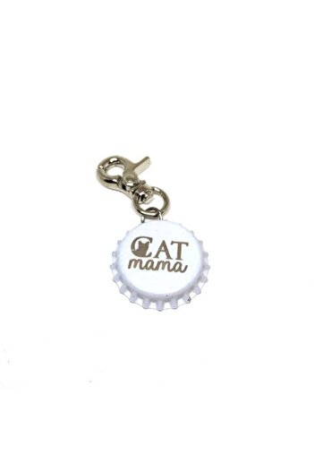 Petbucks Pet Accessories Soda Cap Themed Design Cat Dog Tag White 2107g
