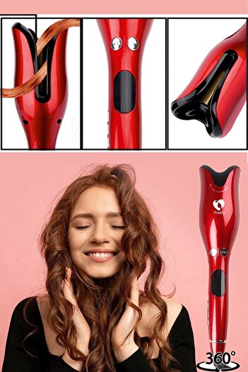 PRODİVA Red Rose Yeni Nesil Otomatik Saç Kıvırma Maşası - Lale Maşa