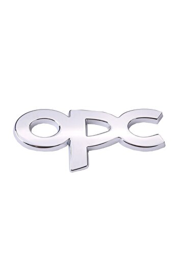GARDENAUTO Opel Astra G 1999-2006 Compatible Opc Emblem Chrome Fender Logo