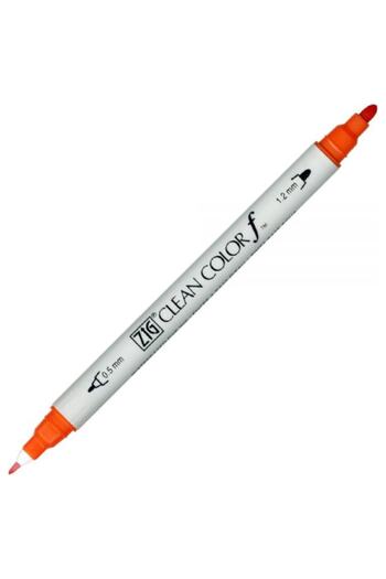 Zig Clean Color F Tcs-6000t 023 Scarlet Red Double Sided Pencil