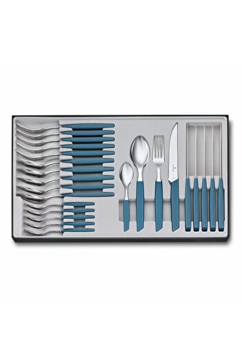 Victorinox ?6.9096.12w2.24 Swiss Modern 24 Piece Table Set