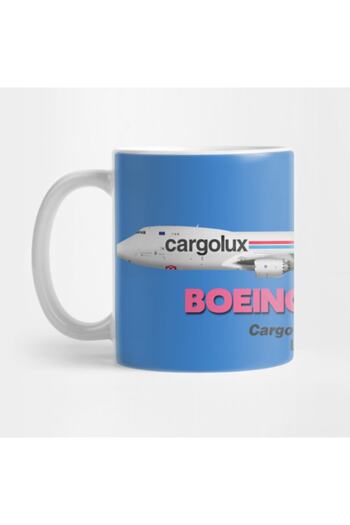 Pixxa Boeing B747-8f - Cargolux Airlines Mug Cup