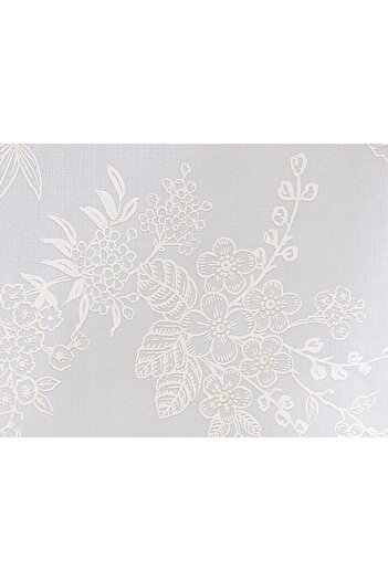 Madame Coco Jannie PVC Tablecloth - Gray - 140x140 Cm