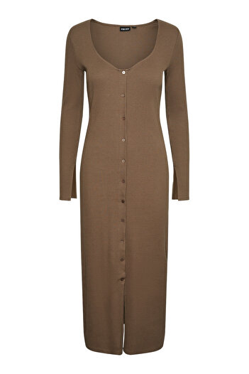 PIECES PCKUJA LS Long Sleeve Dress
