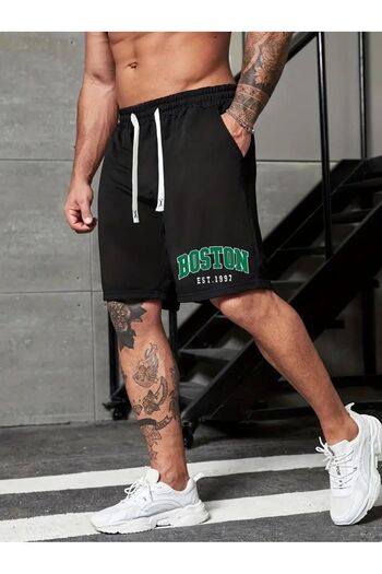 Let's Wear Boston Printed Shorts