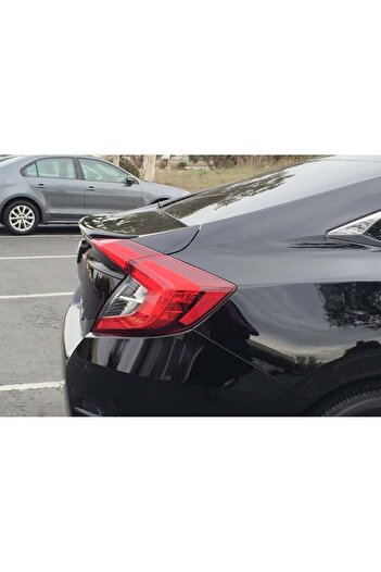 NamTuning Honda Civic FC5 Anatomik Spoyler Bagaj Üstü Spoiler Plastik Boyasız 2016-2021