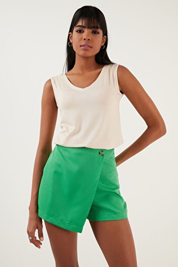 Lela Thick Strap V-Neck Blouse Blouse5864384