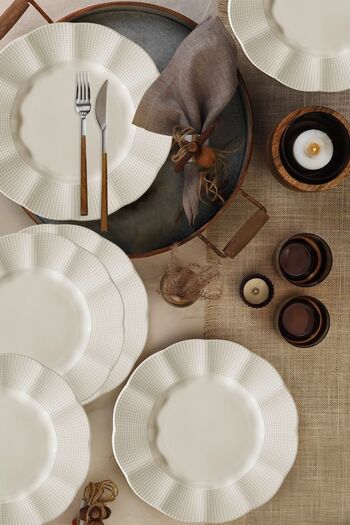Kütahya Porselen Milena 6 Piece Service Set
