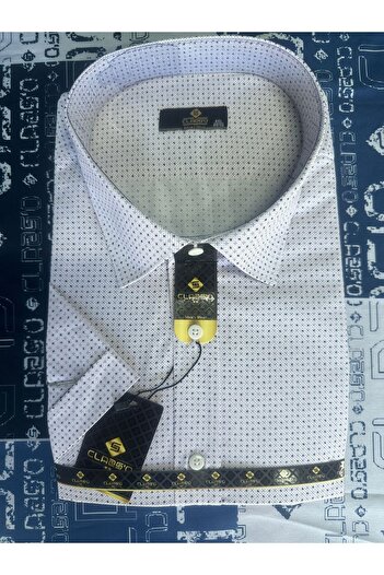 CLASSO Battal Size Short Sleeve Shirt