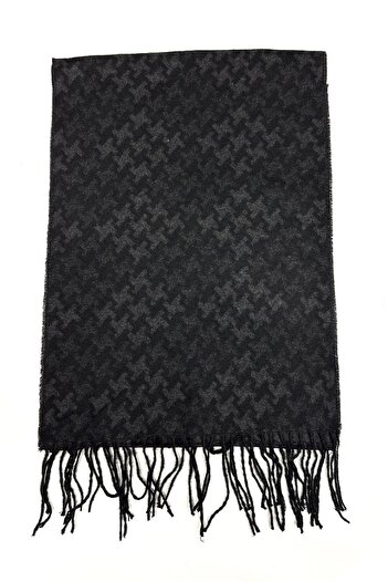 Kravatkolik Black Motif Pattern Men's Camisole K539