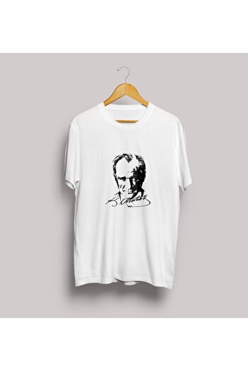 Let's Wear Футболка з принтом Ататюрка, оверсайз