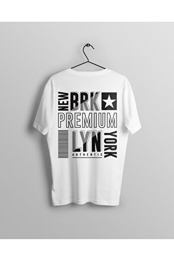 Let's Wear Los Angeles Premium Crew Neck T-Shirt - Large Printed