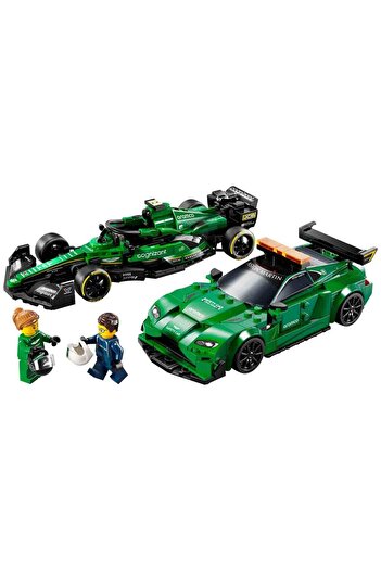 LEGO سيارة أمان سبيد تشامبيونز أستون مارتن و AMR23 76925 - للأطفال من سن 9 سنوات فما فوق