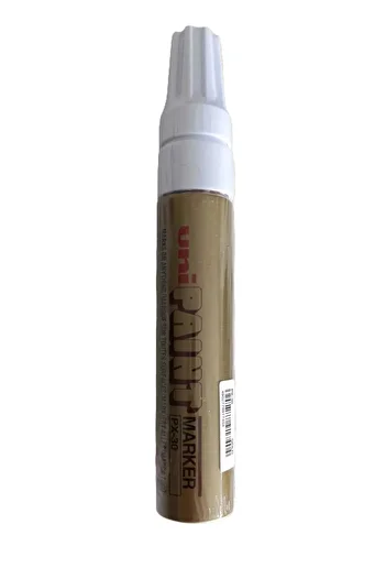 Uni Gold Color Paint Marker - 4.0-8.5 mm Cut Point Painting Marker