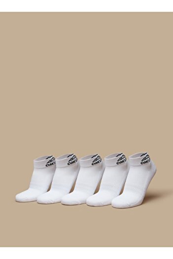 Oaklan by Shoexpress Logo Print Ankle Length Sports Socks - Set of 5
