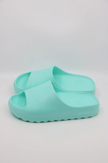 stilfest Sabo Unisex Turquoise Slippers - Daily Comfortable, Balcony Garden, Pool Beach