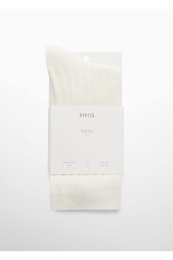 MANGO Woman Ribbed Socks