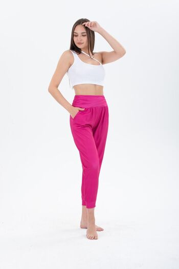 H&A İSTANBUL Women's Jogger Elastic Waist Shalwar Yoga Pants