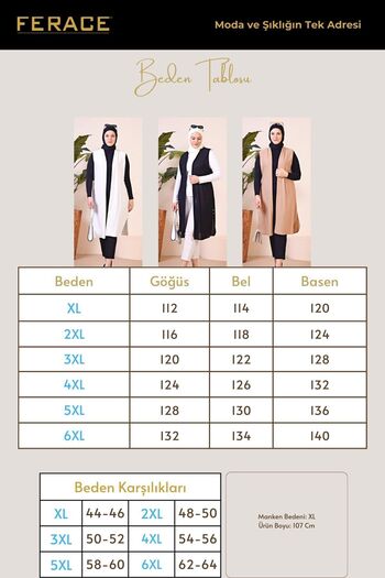 Ferace سترة نسائية كبيرة الحجم سترة الأم ملابس الحجاب سترة نسائية بنية