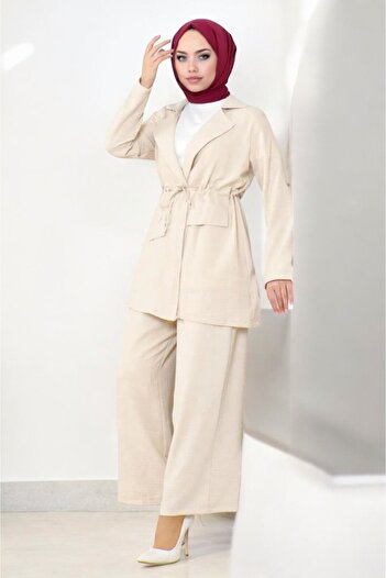 HAKKE Linen Women's Set - With Jacket