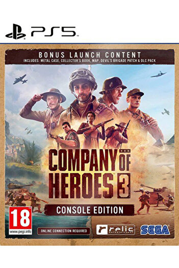 SEGA Company of Heroes 3  (Metal Case) PS5