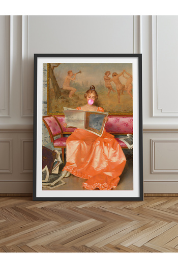 HOMEPACK Tekli Çerçeveli Tablo Poster Tablo TK/719