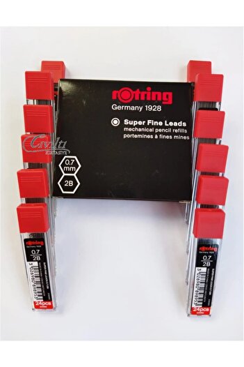 Rotring Rotring Pencil Tip 24 Pcs 0.7 mm 12 Pack