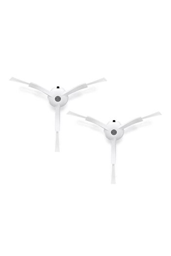 ibrush Roborock Q8 Max - 2 perii laterale albe, compatibile pentru Q8 Max+