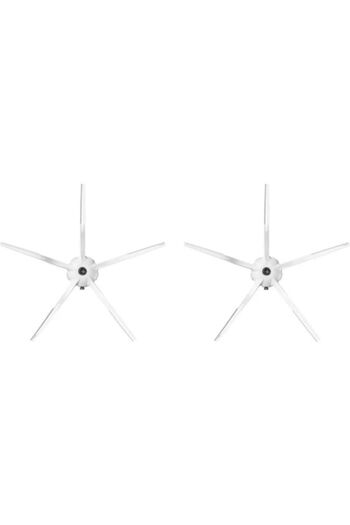 ibrush Σετ πλαϊνών βουρτσών συμβατό με Roborock S6 Maxv - 2 τεμάχια