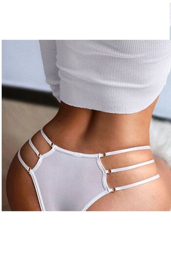 SiaLess Lingerie Чорні сексуальні фантазійні трусики - Жінка
