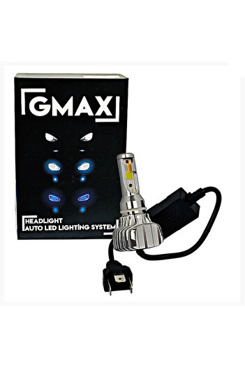 Eymen H4 3 Renk Şimşek Etkili Led Xenon Mavi Sarı Beyaz Sarı Çakarlı